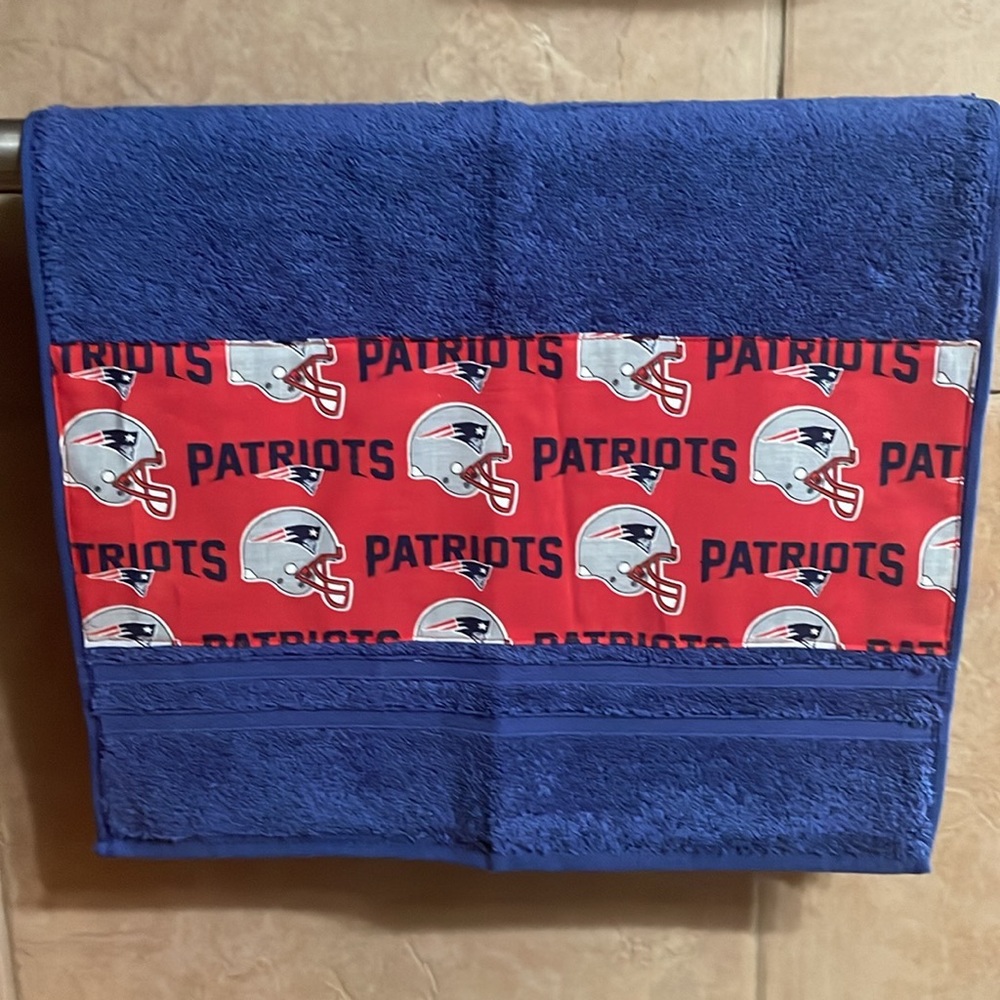 New NFL Patriots hand towel.